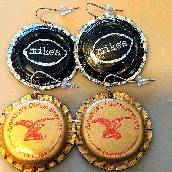 Skeleton handmade earrings NWOT - Picture 3 of 16